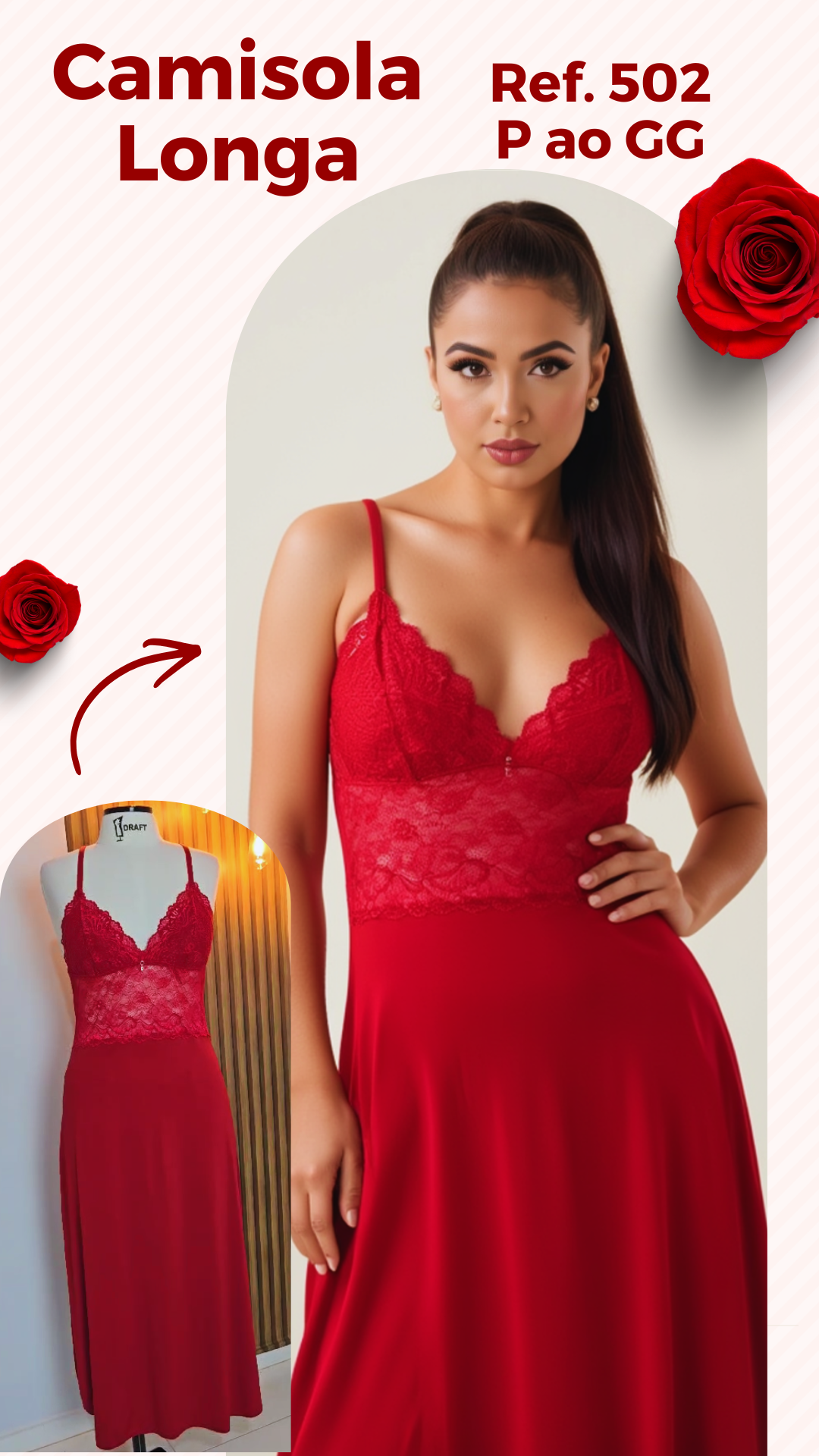 Camisola Longa — Ref. 502