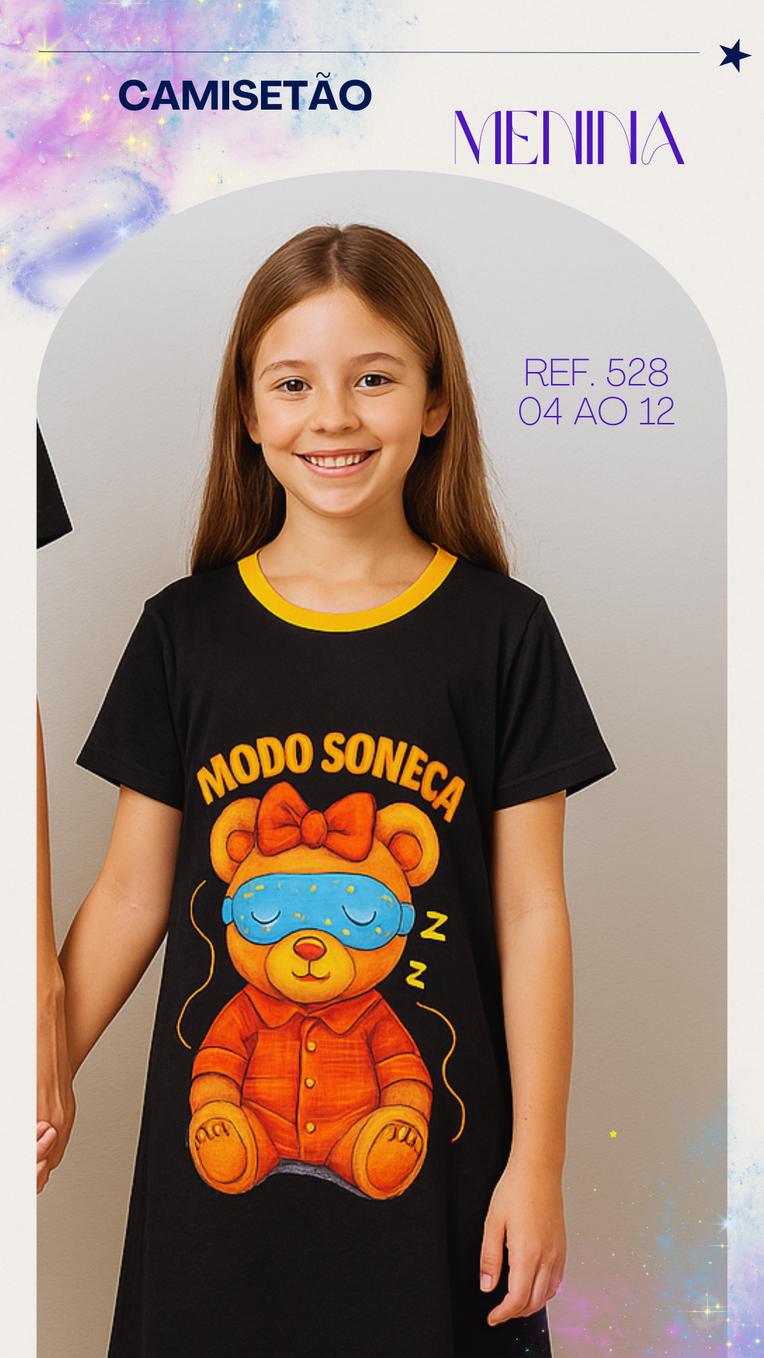Camisetão Infantil — Ref. 528