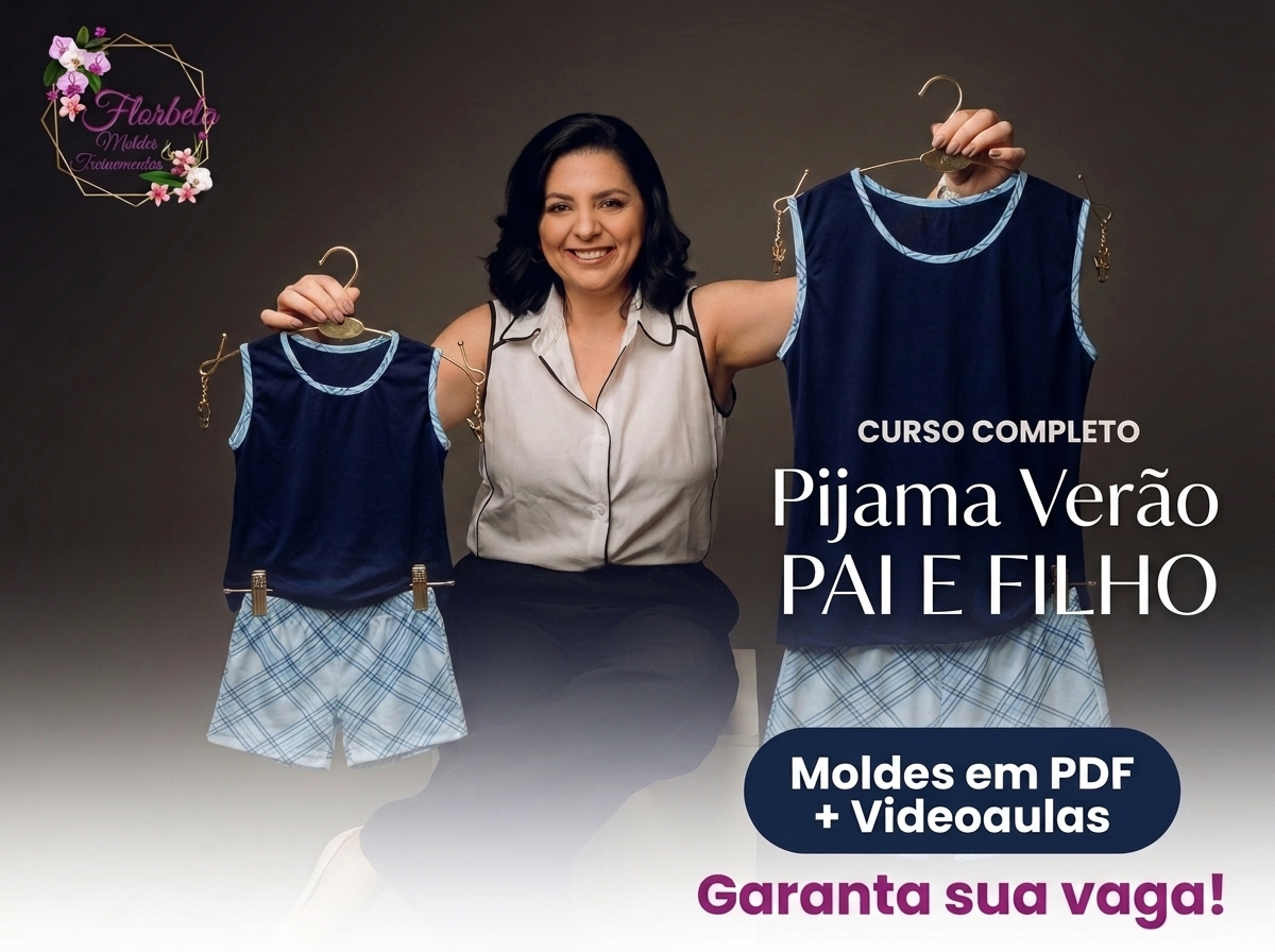 Curso de costura online da Florbela Moldes