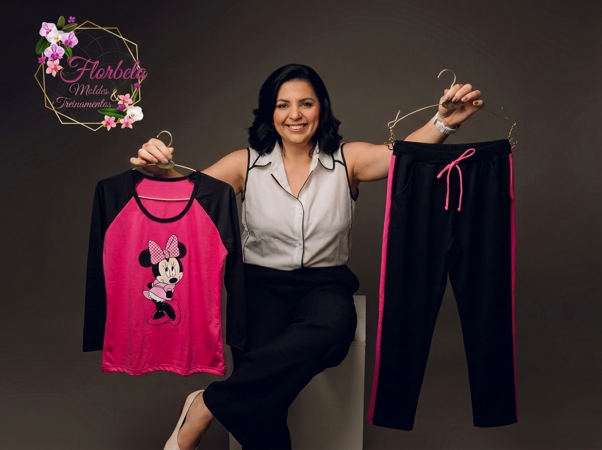 Imagem 2 do curso Pijama Longo Mãe e Filha