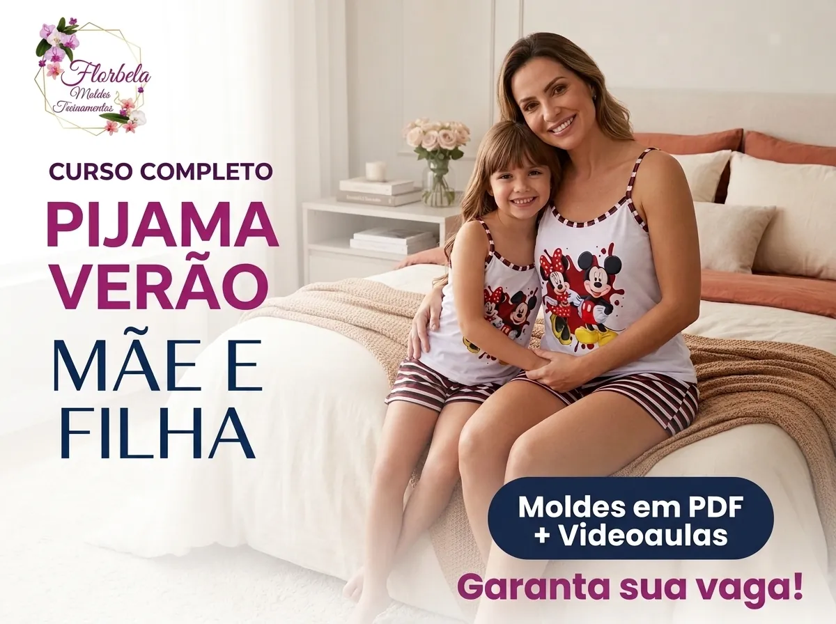 Curso de costura online da Florbela Moldes