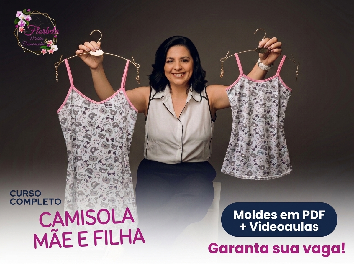 Curso de costura online da Florbela Moldes