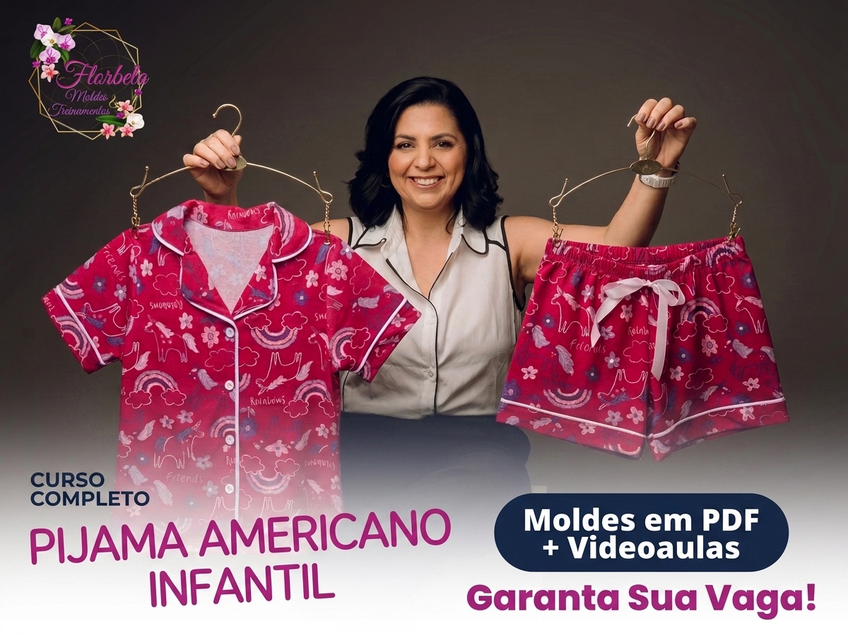 Curso de costura online da Florbela Moldes