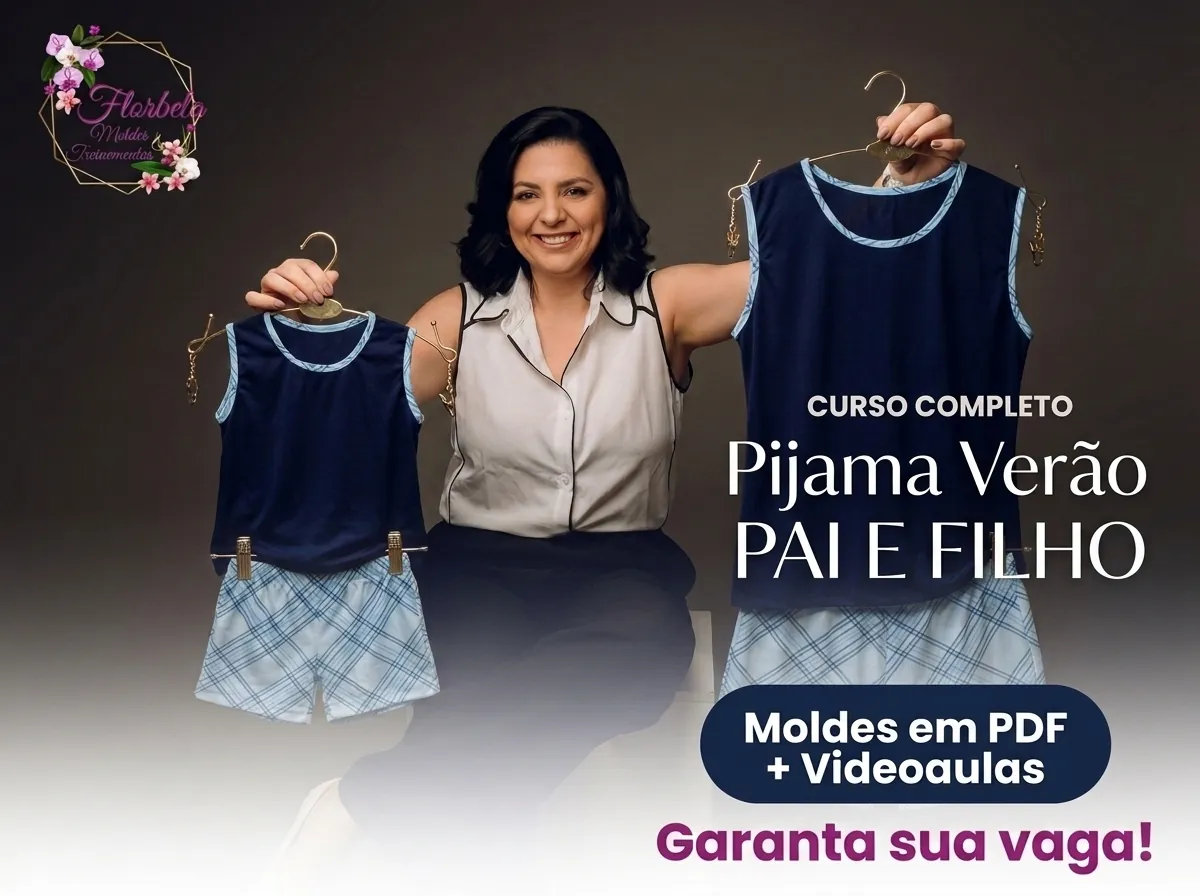 Curso de costura online da Florbela Moldes