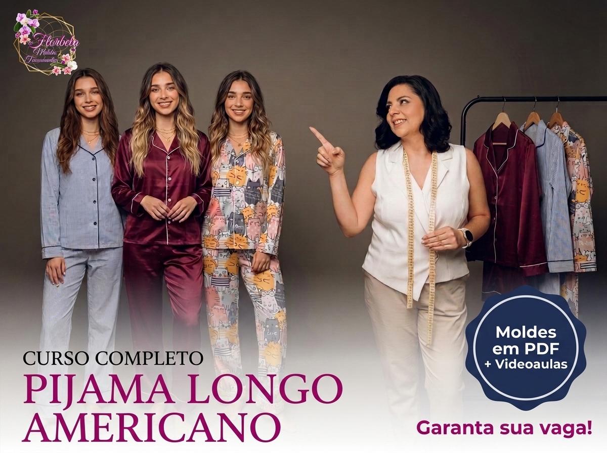 Pijama Longo Americano
