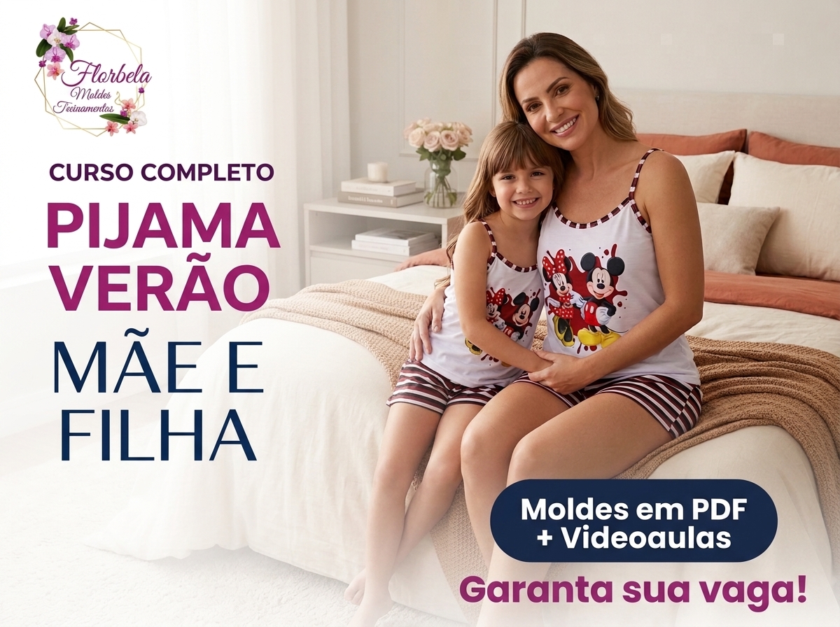 Curso de costura online da Florbela Moldes