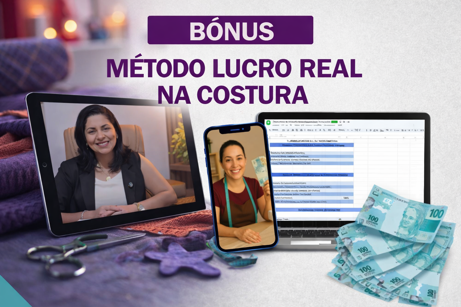 Método Lucro Real na Costura