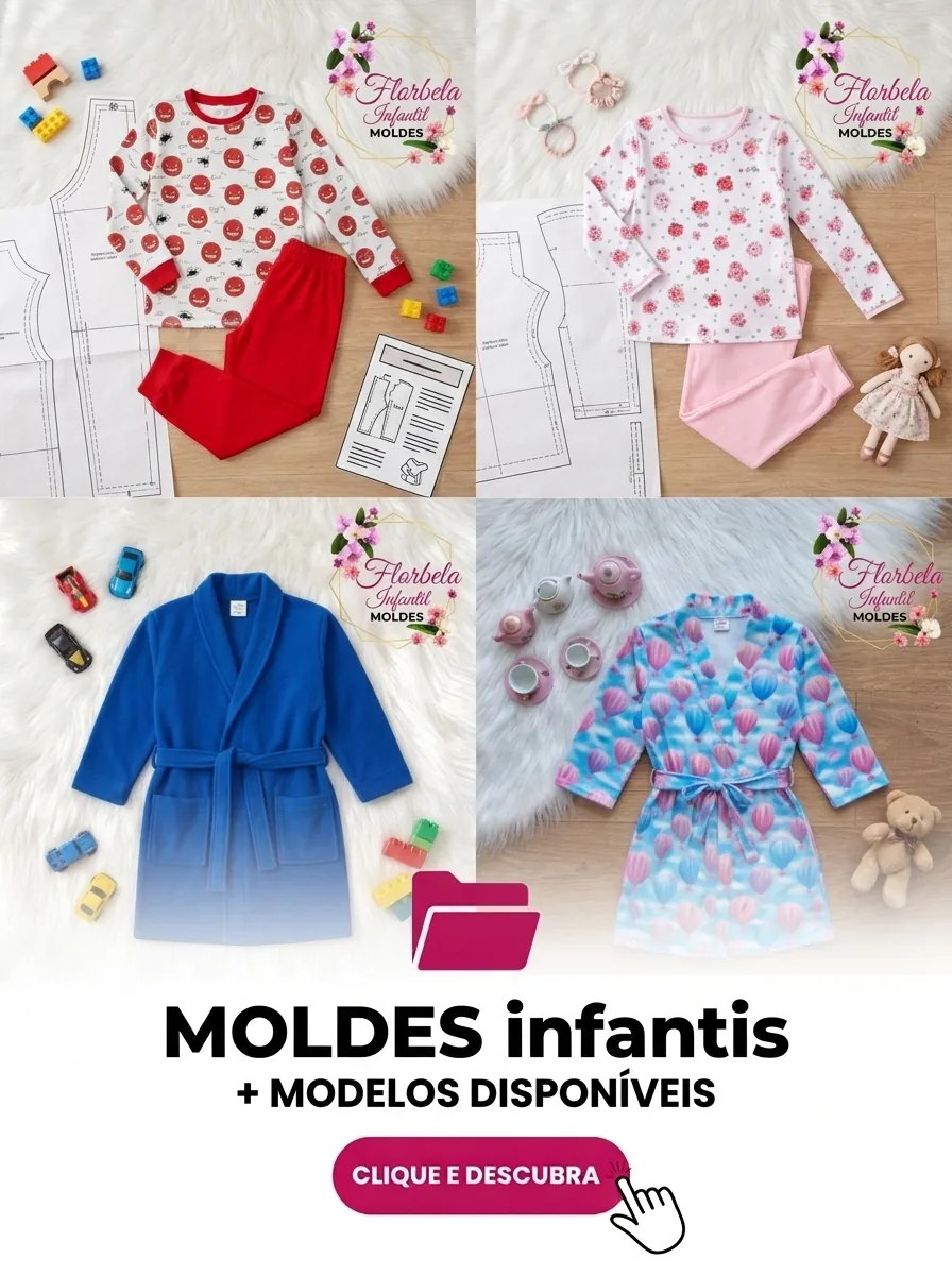 Moldes de costura — categoria Infantil