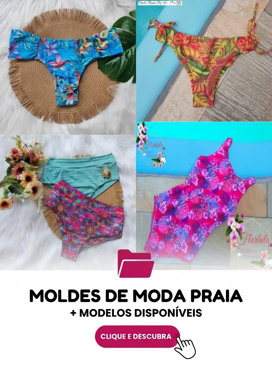 Moldes de costura — categoria Moda Praia